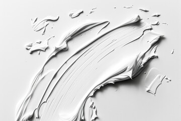 Close up of white paint on a surface, suitable for backgrounds