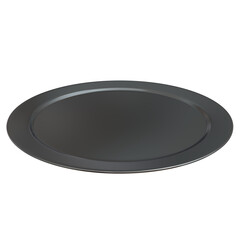white ceramic set plate for restaurant food table 3d render illustration