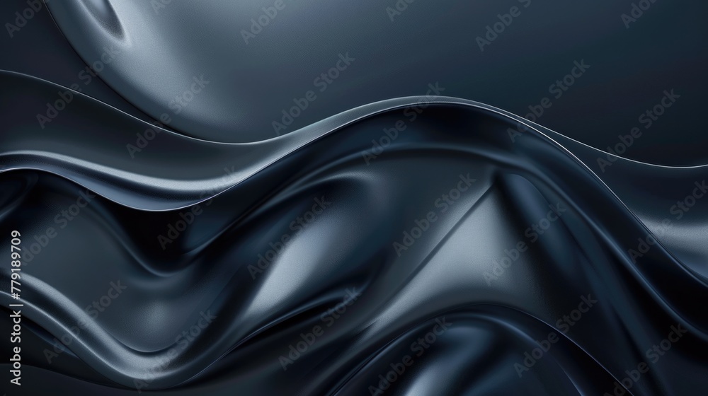 Aufkleber A black background with a wavy pattern. Suitable for various design projects