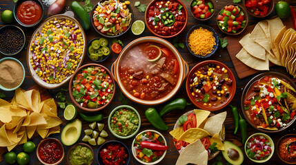A Festive Compilation of Authentic Mexican Recipes: From Tortilla Soup to Enchiladas