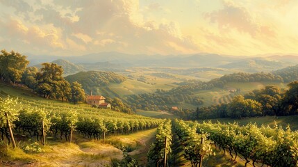 Serene Countryside Escape, generative ai