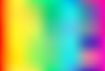 Light Multicolor, Rainbow vector blurred bright template.