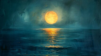 Oceanic Moonlight, generative ai