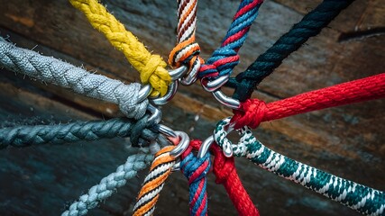 Strength in Diversity: Knots of Unity. Concept Unity, Diversity, Strength, Connection, Collaboration
