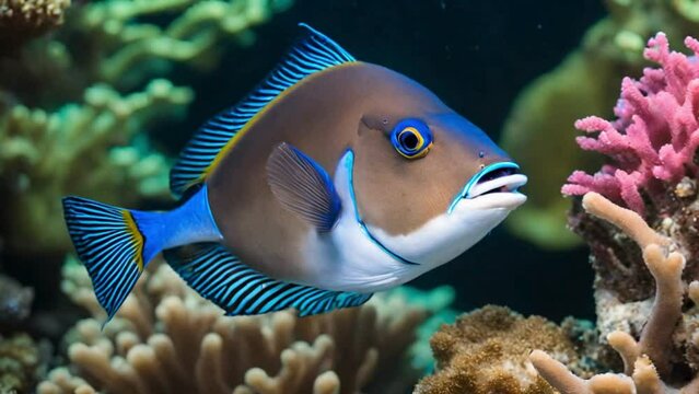 fish in aquarium