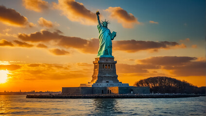 Fototapeta premium Statue of Liberty