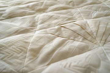 An expansive canvas showcasing a quilted cotton texture 32k, full ultra HD, high resolution