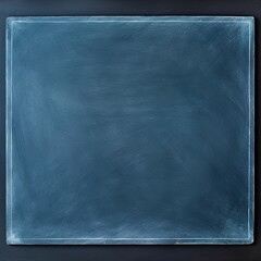 Blue blackboard or chalkboard background with texture of chalk school education board concept, dark wall backdrop or learning concept with copy space blank for design photo text or product