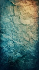 A textured, vintage paper background with a dark blue vignette - obrazy, fototapety, plakaty