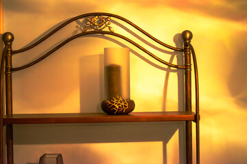 Radiant Illumination: Glass Candle Vase Decor