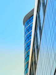 Skyscraper in Central Brussels, Belgium