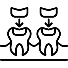 Dental Filling Icon