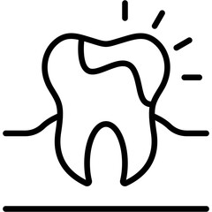 Dental Caries Icon