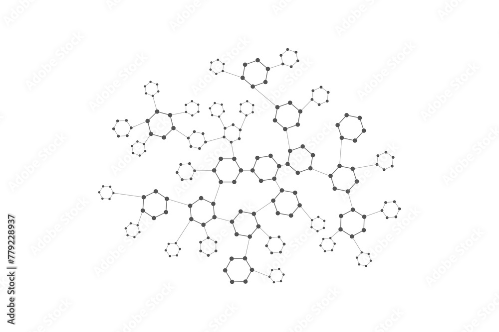 Poster . Abstract technology shape. Science abstract shape with copy space.