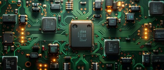 Background of circuit boards