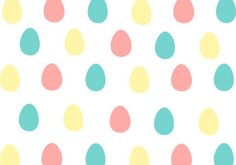 Colorful template pattern for Easter day vector design