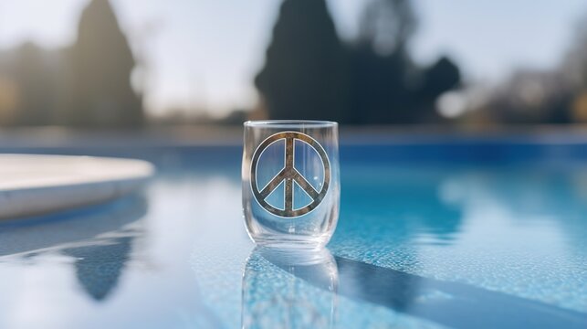 ring on the water  high definition(hd) photographic creative image