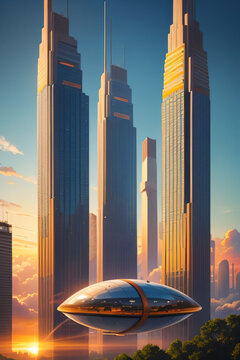Ciudad futurista
