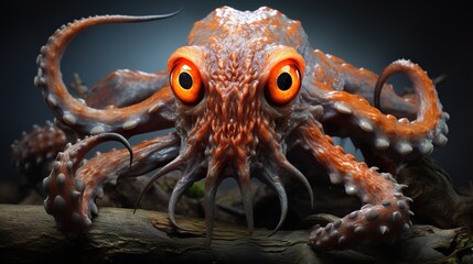 octopus in aquariumv  high definition(hd) photographic creative image - obrazy, fototapety, plakaty