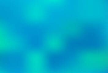 Light BLUE vector abstract bokeh pattern.