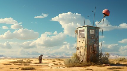 there is no signal in the desert