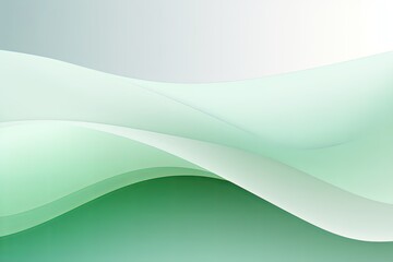 Green gray white gradient abstract curve wave wavy line background for creative project or design backdrop background