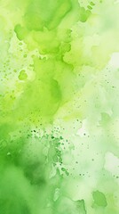 Fototapeta na wymiar Green watercolor light background natural paper texture abstract watercolur Green pattern splashes aquarelle painting white copy space for banner design, greeting card
