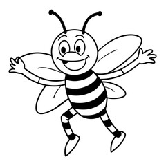 bee cartoon character