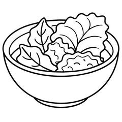 illustration of a bowl of cereal