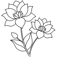 background with flowers