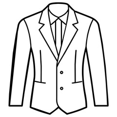 illustration of suit