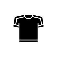 T-shirt icon vector logo design template isolated white background