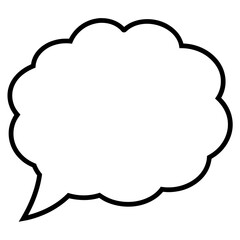 speech bubble icon
