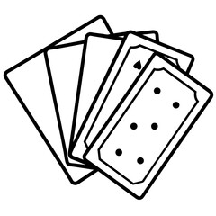 playing cards and chips