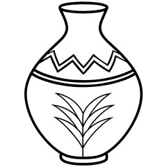 vase with flower