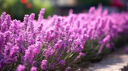 Fototapeta premium field of lavender high definition(hd) photographic creative image