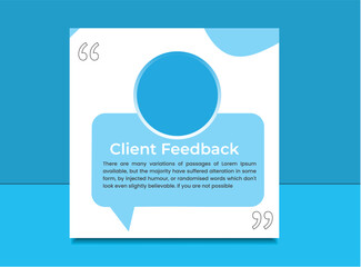 Five Star Clint Feedback Design template