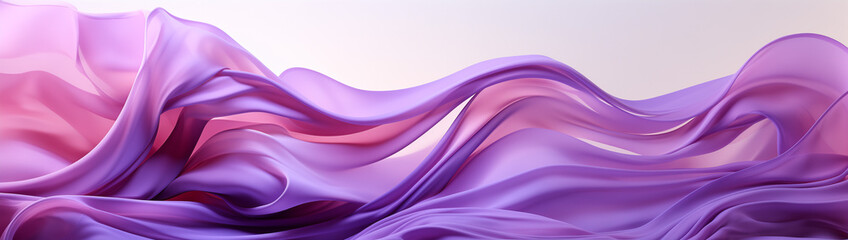 Fototapeta premium 32:9, 53:15, ultra wide background wallpaper screensaver, abstract waves, gradient background, splashes of color, purple pink purple delicate rosy mysterious cute sweet crimson blue