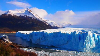 Glaciar Perito Moreno, Calafate, Argentina. - obrazy, fototapety, plakaty
