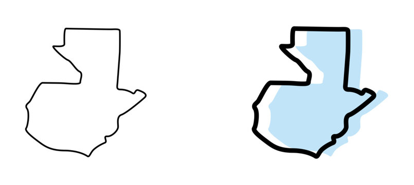 guatemala map, guatemala vector, guatemala outline, guatemala