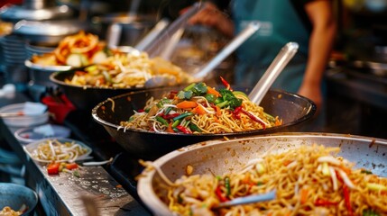 Chow Mein heart of street food