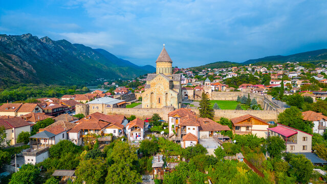Svetitskhoveli Cathedral at Mtskheta, Georgia