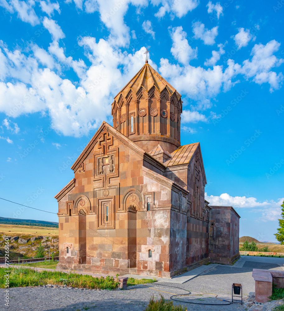 Canvas Prints Summer day at Saghmosavank monastery in Armenia