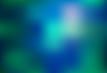 Obraz premium Dark Blue, Green vector abstract bright template.