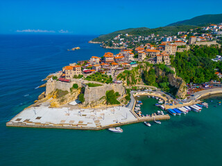Panorama of Ulcinj in Montenegro