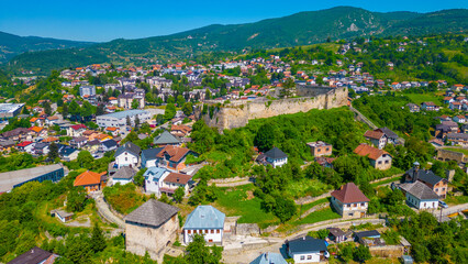 Jajce fortress in Bosnia and Herzegovina