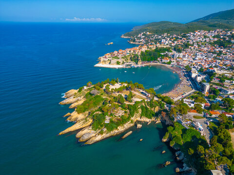Panorama of Ulcinj in Montenegro