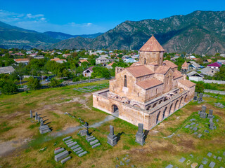 Summer day at Odzun Church in Armenia