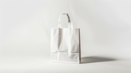 Shopping bag. White background