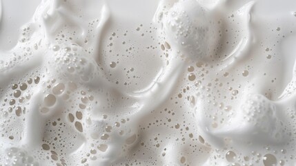 Soap foam texture. White bubbles background